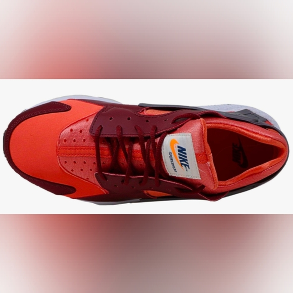 Nike Air Huarache "Red Coral” Sneakers Size 11 New/No Insoles MSRP $120 - Picture 4 of 10